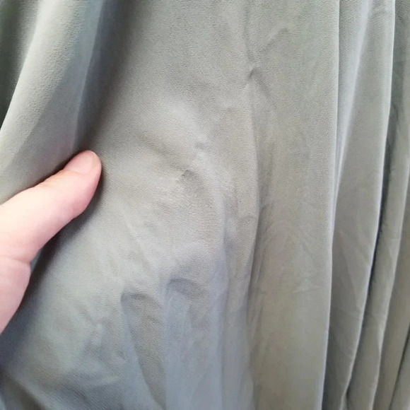 Bhldn by Anthropologie Eva Dress Maxi Moss XS - Picture 5 of 14